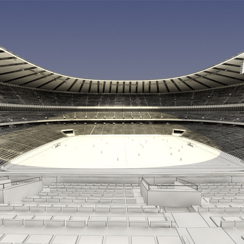 Allianz arena 3D model_1