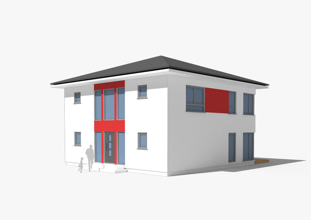7 villa models 3D model_1