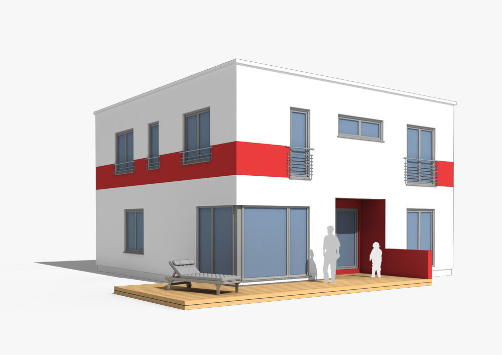 7 villa models 3D model_4