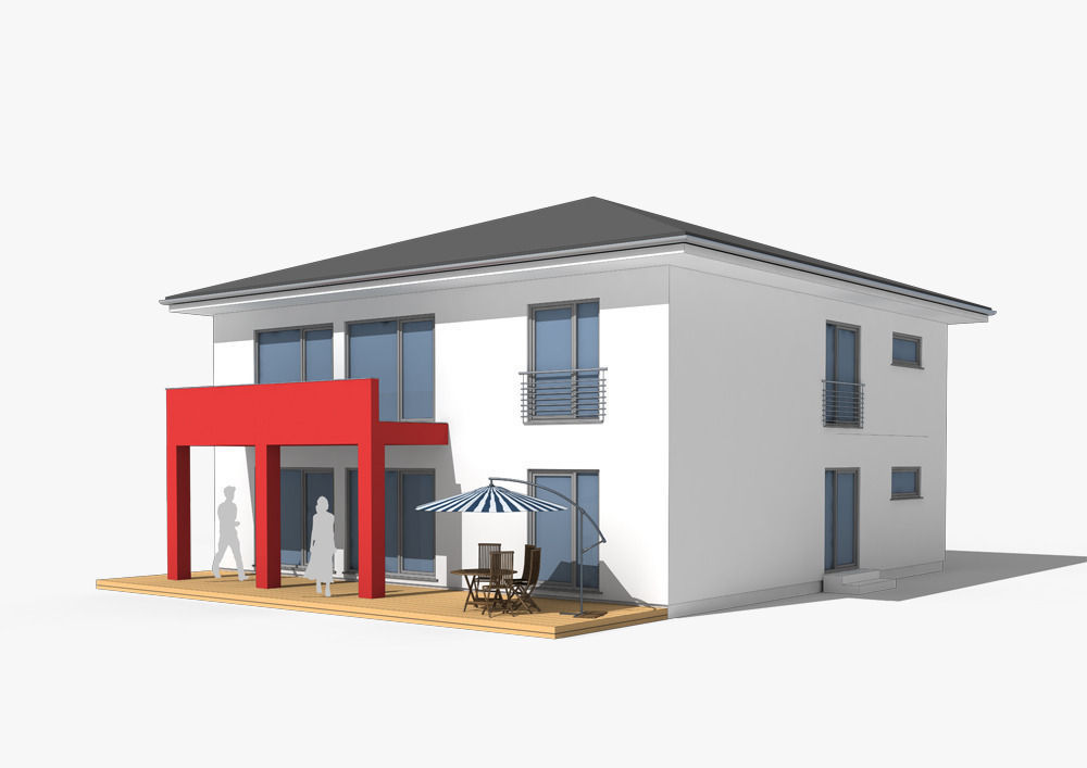 7 villa models 3D model_6