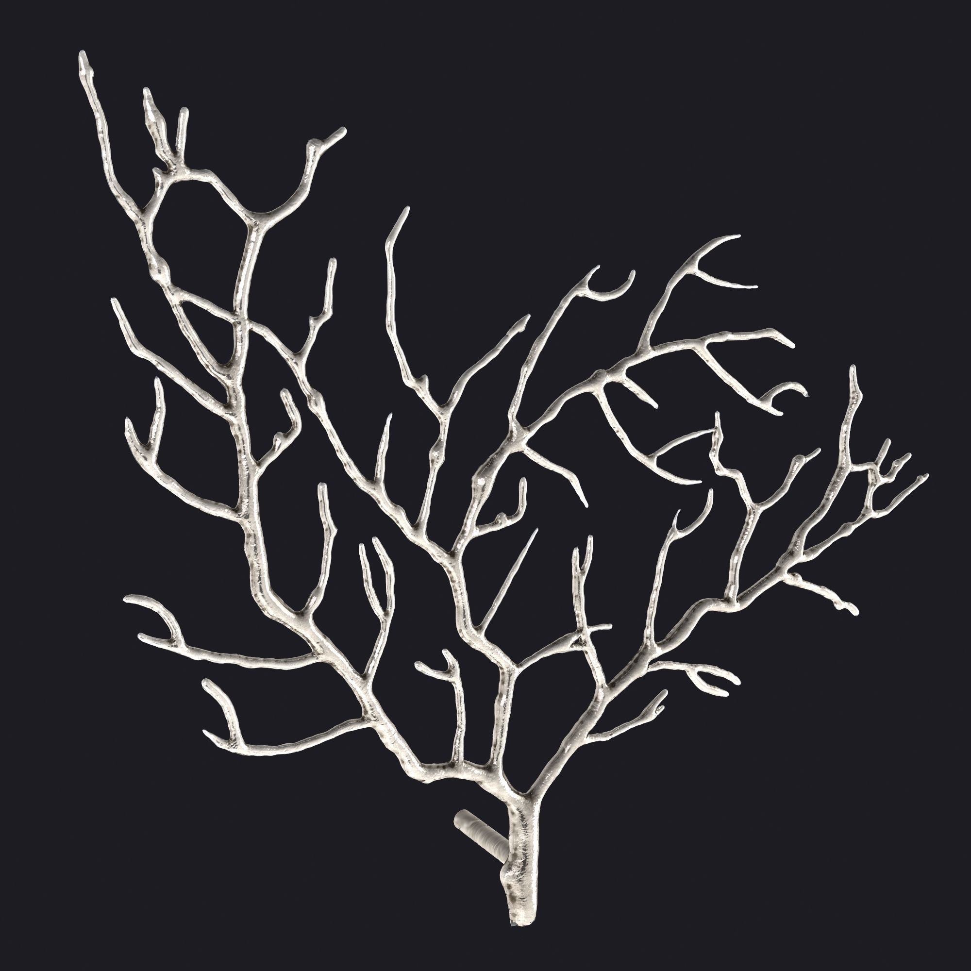Metal Tree Branch Wall Sculpture 3d Cgtrader Metal Tree Branch Wall Sculpture 3d Model Max Obj Mtl Fbx 5