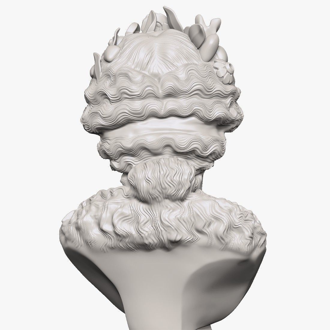 Blessed Soul - bust 3D model_9
