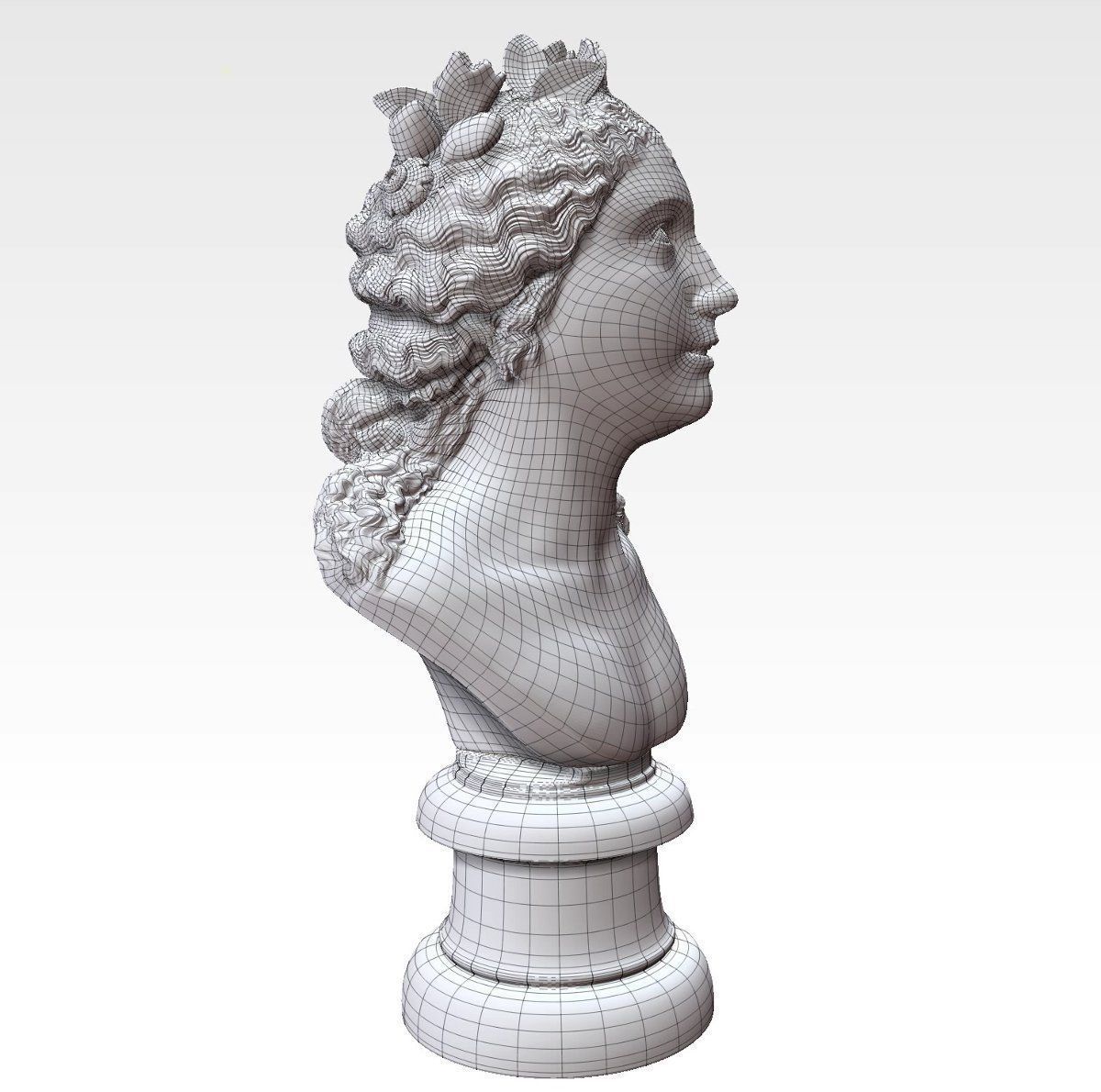 Blessed Soul - bust 3D model_6