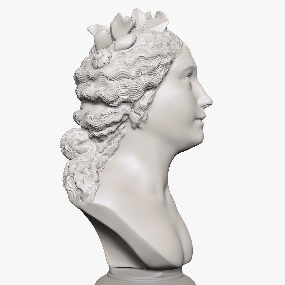 Blessed Soul - bust 3D model_7