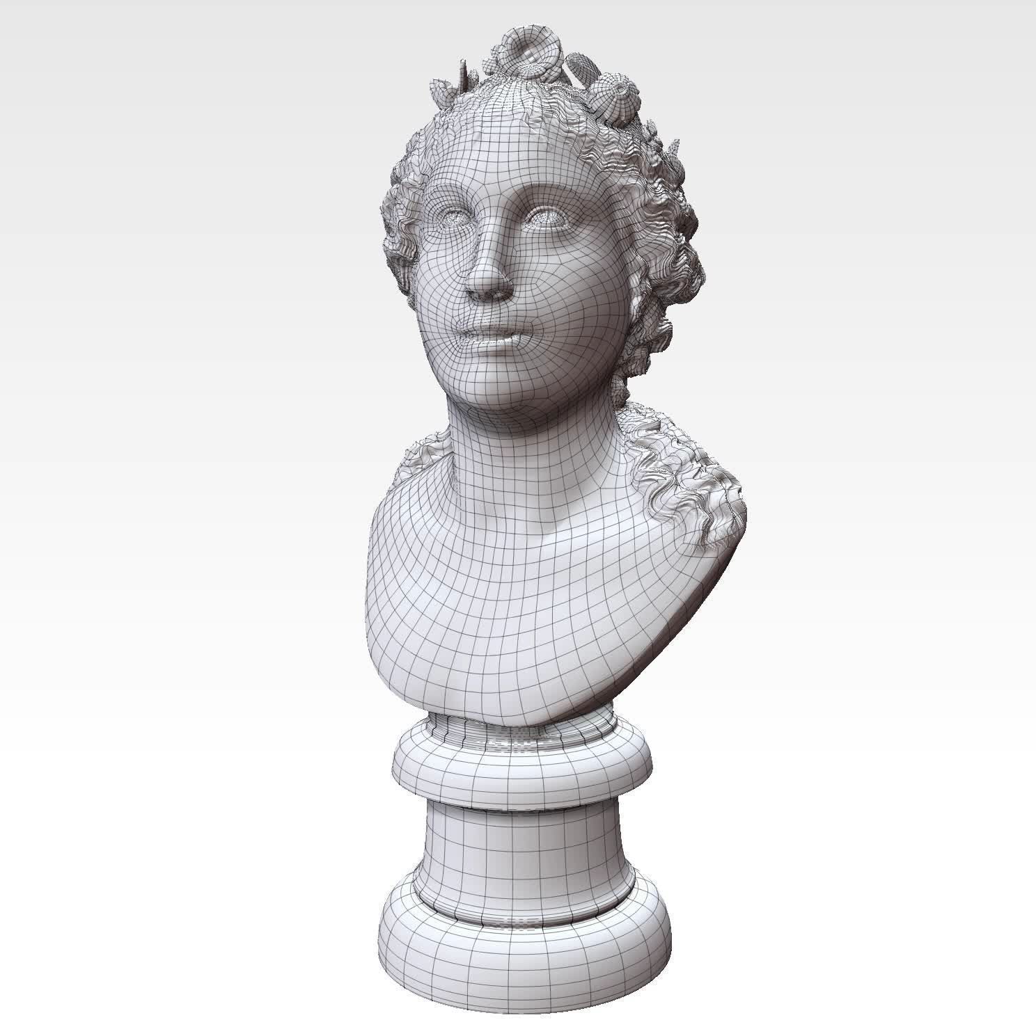 Blessed Soul - bust 3D model_5
