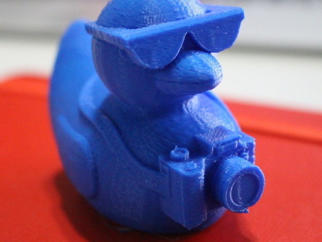 Tourist Duck Free 3D print model_2