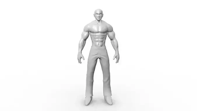 man 3d model Free 3D model