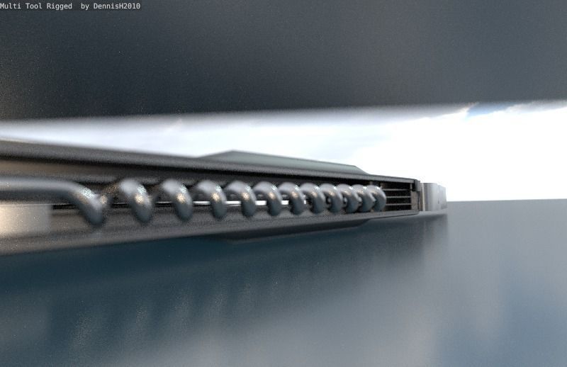 Multi Tool Rigged Free 3D model_18