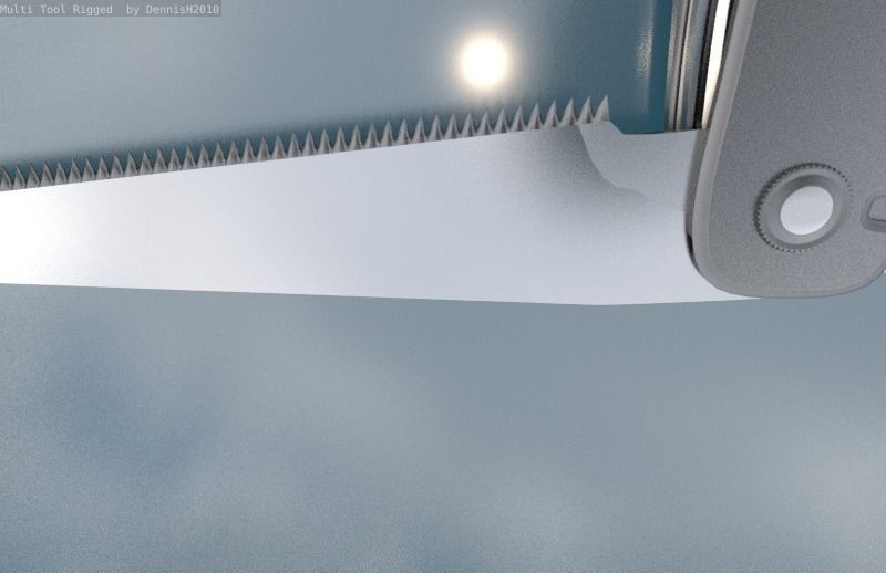 Multi Tool Rigged Free 3D model_21