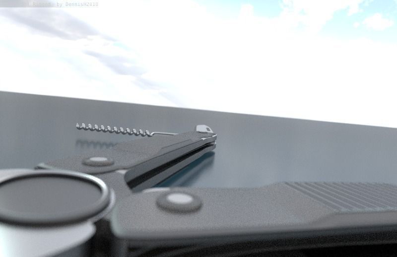 Multi Tool Rigged Free 3D model_89