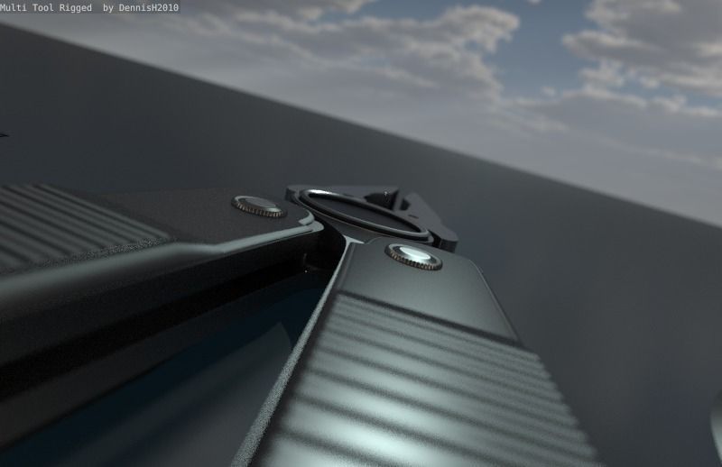 Multi Tool Rigged Free 3D model_17