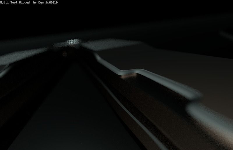 Multi Tool Rigged Free 3D model_80