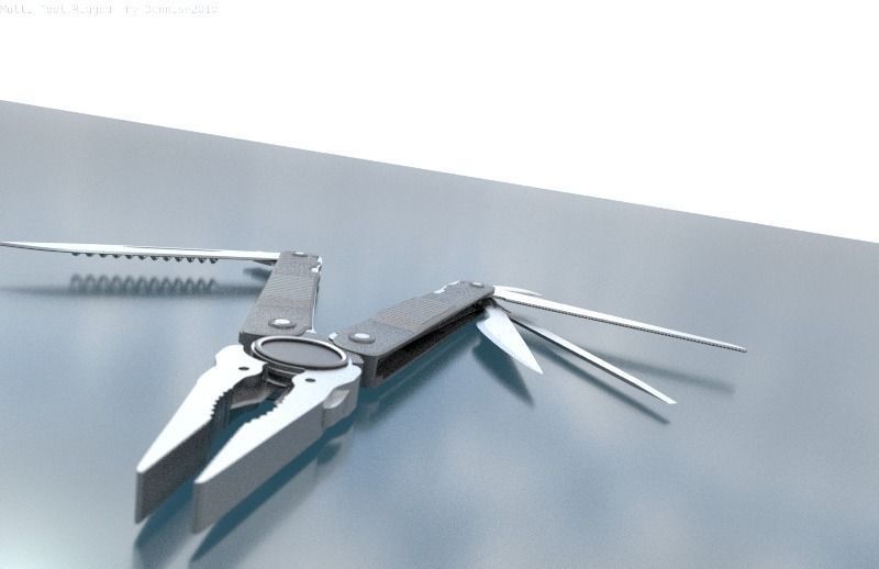 Multi Tool Rigged Free 3D model_25