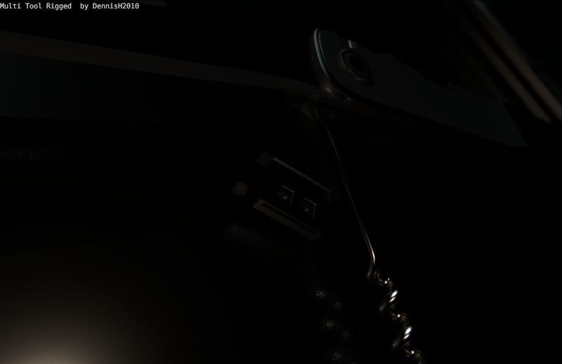 Multi Tool Rigged Free 3D model_77