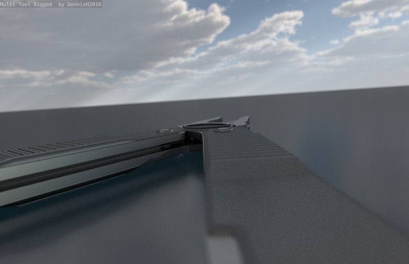 Multi Tool Rigged Free 3D model_41