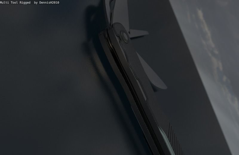 Multi Tool Rigged Free 3D model_65