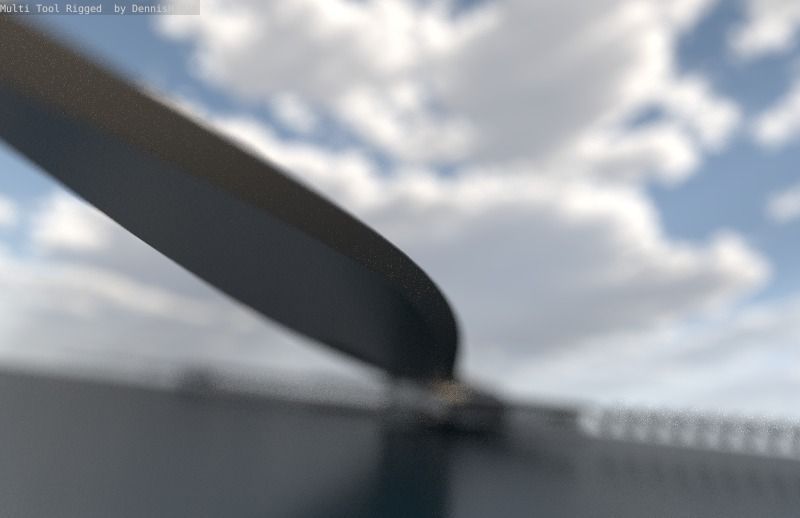 Multi Tool Rigged Free 3D model_72