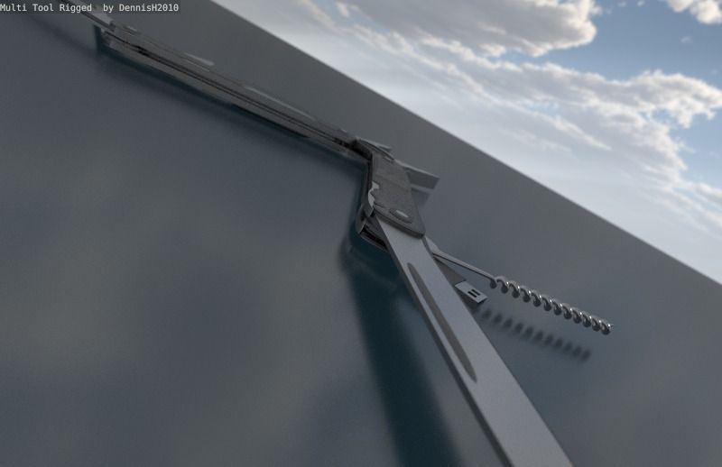 Multi Tool Rigged Free 3D model_66