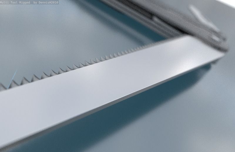 Multi Tool Rigged Free 3D model_51