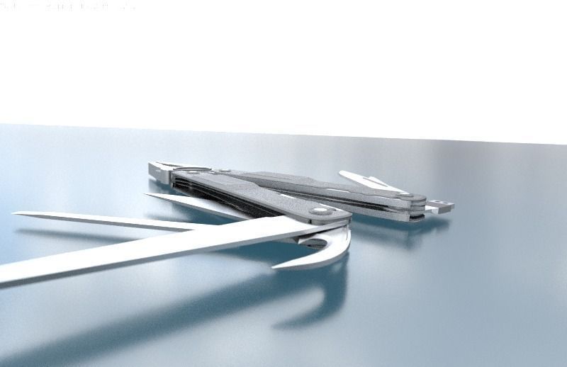 Multi Tool Rigged Free 3D model_75