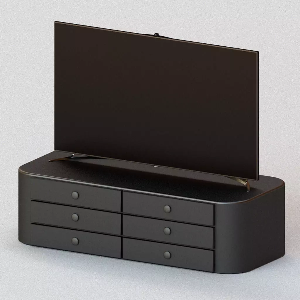 LED Flatscreen Free 3D model_0