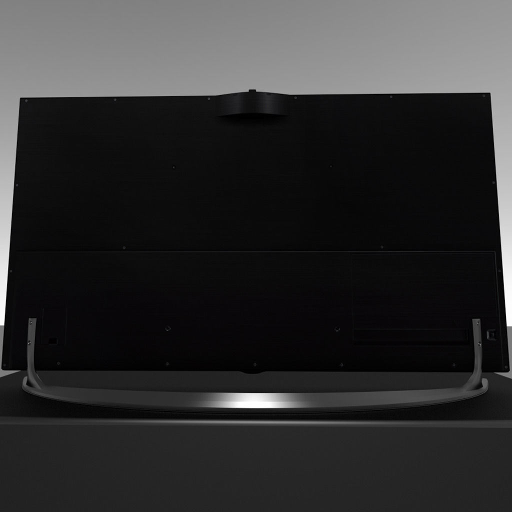 LED Flatscreen Free 3D model_3