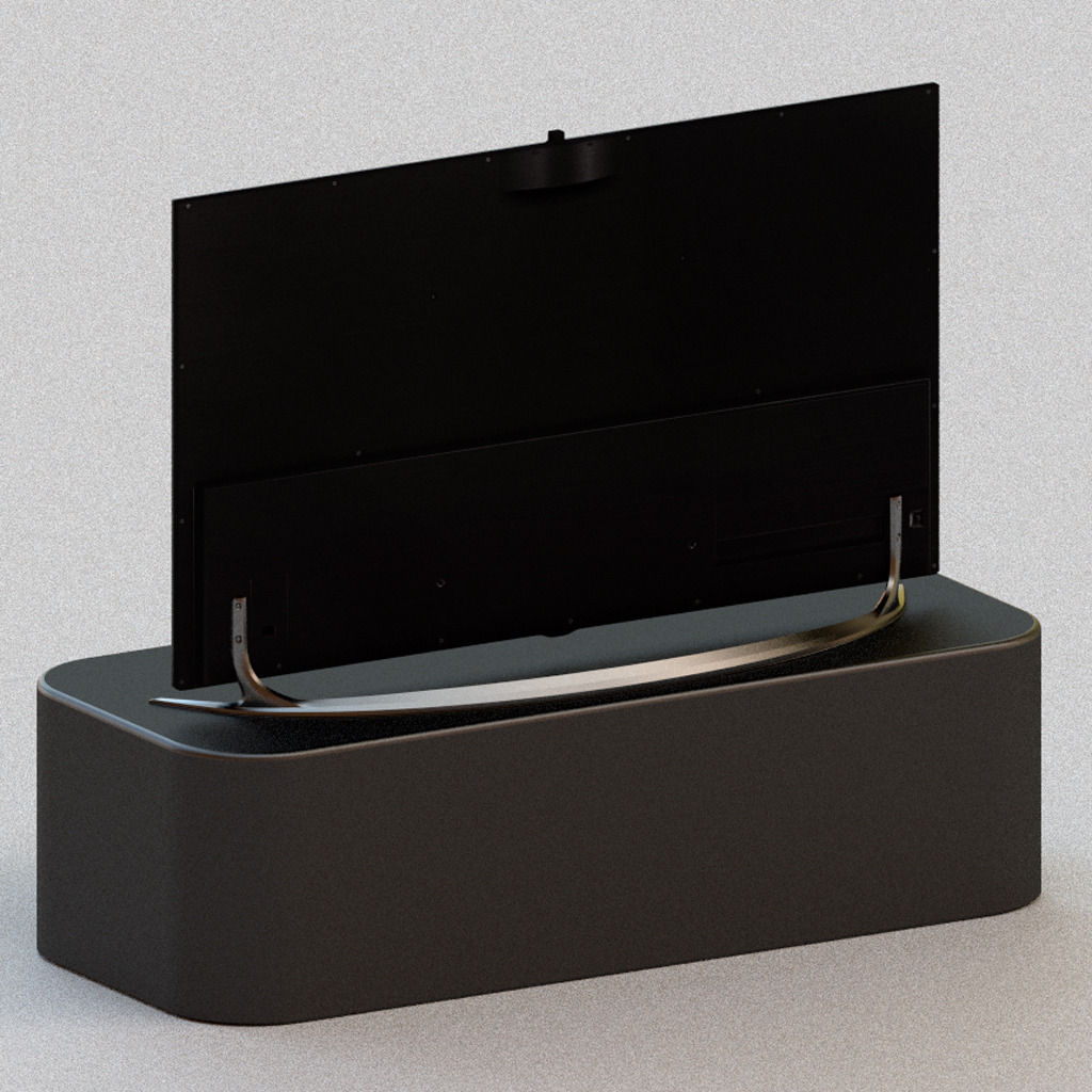 LED Flatscreen Free 3D model_6