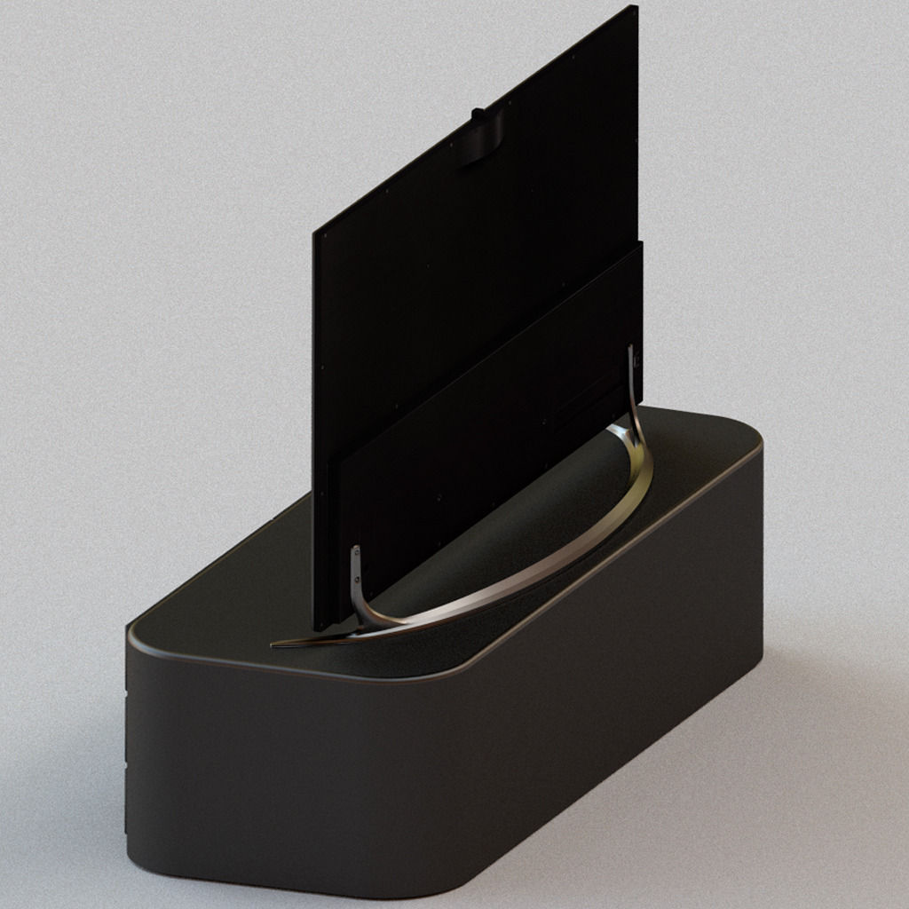 LED Flatscreen Free 3D model_2