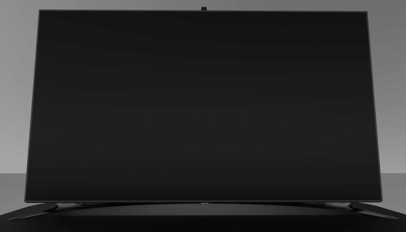 LED Flatscreen Free 3D model_7