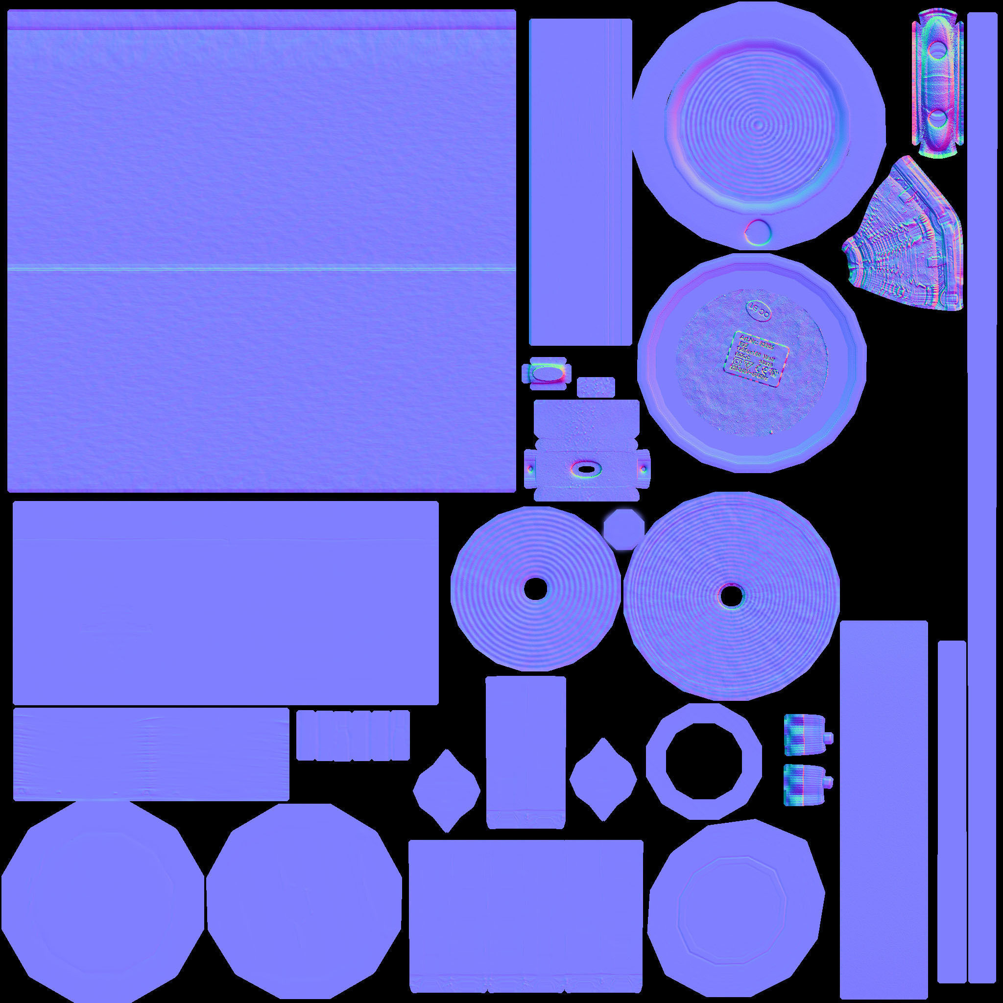 A Tablelamp with rigged cable Free 3D model_2