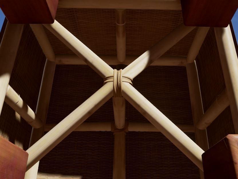 Basket Stool Free 3D model_24