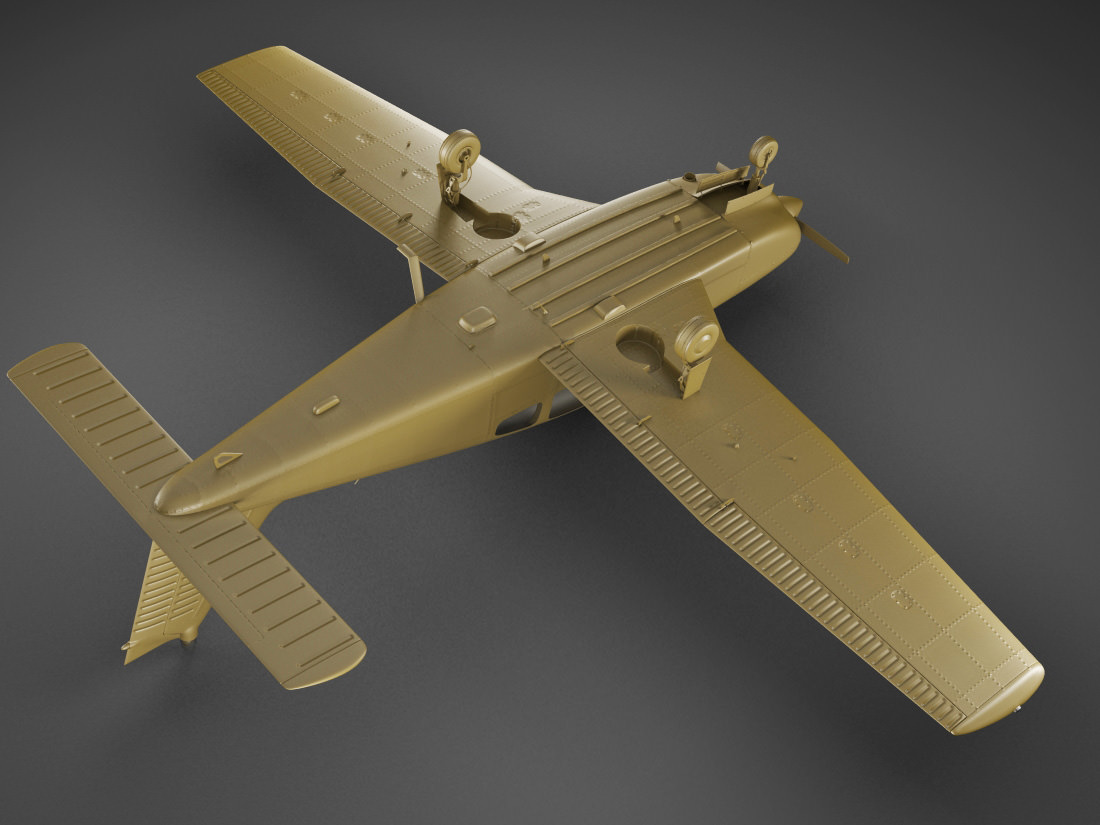 Piper PA-28 Cherokee Arrow 3D model_16
