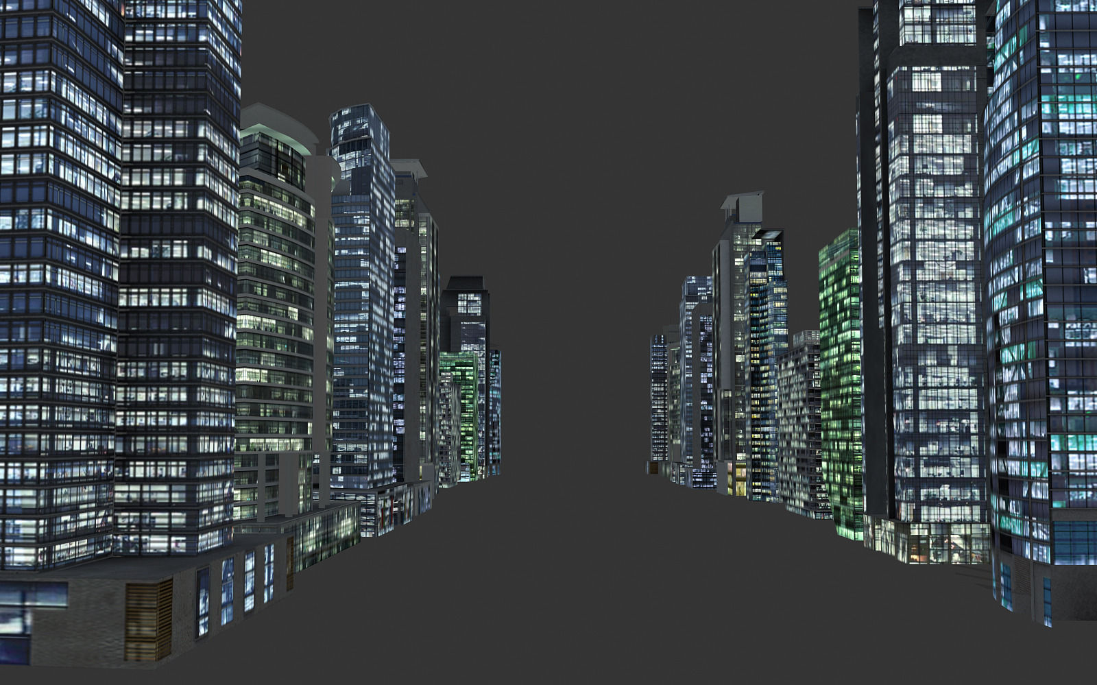 lowpoly buildings set1  Low-poly 3D model_16