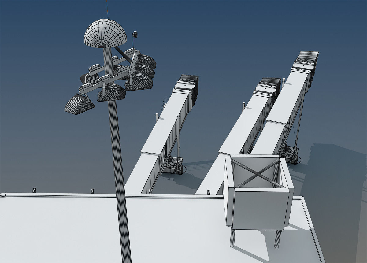 Gangplank and Skygate 3D model_15