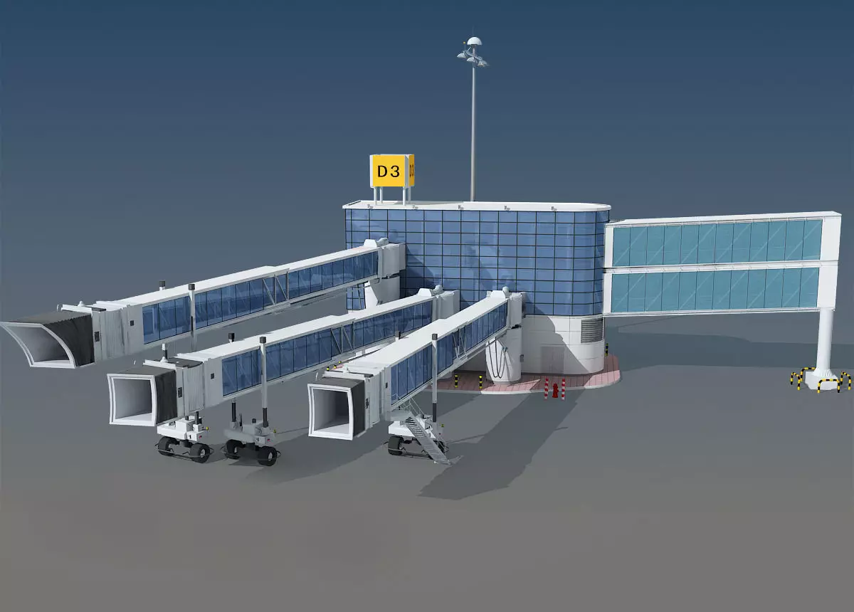 Gangplank and Skygate 3D model_0