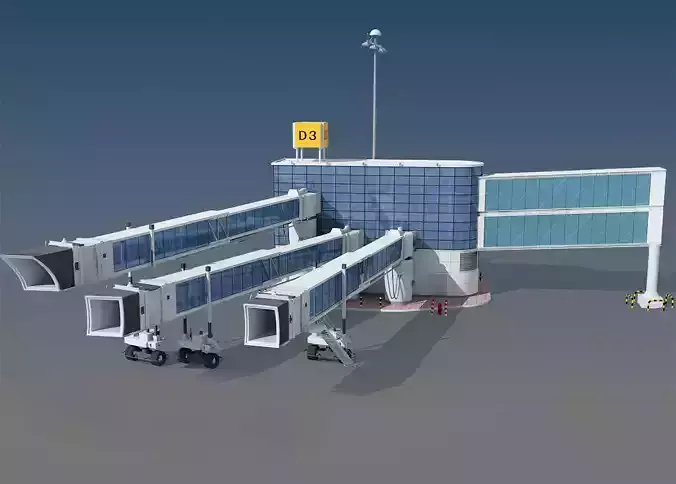 Gangplank and Skygate 3D model