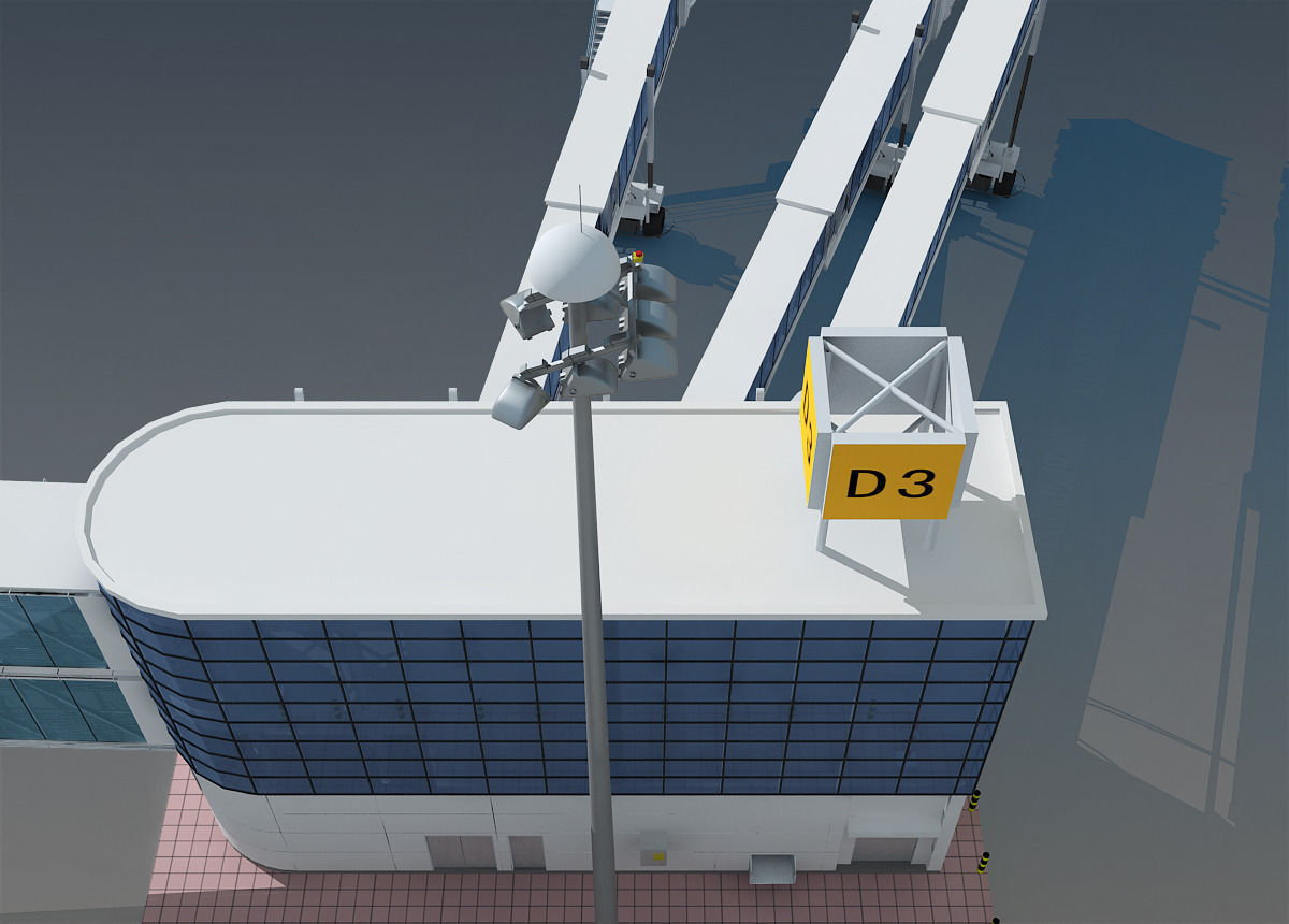 Gangplank and Skygate 3D model_7