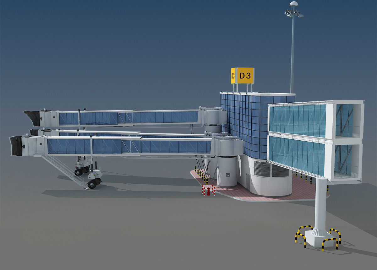 Gangplank and Skygate 3D model_3