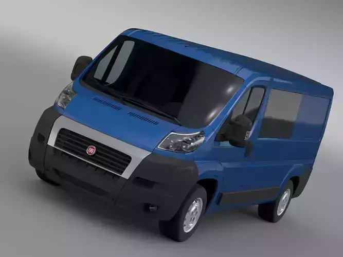 Fiat Ducato Combi L2H1 2006-2014 3D model