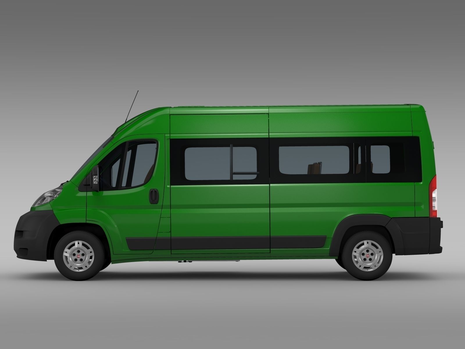 Fiat Ducato Maxi Bus L4H2 2006-2014 3D model_5