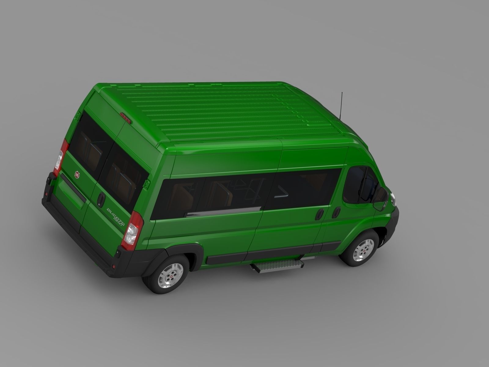Fiat Ducato Maxi Bus L4H2 2006-2014 3D model_9