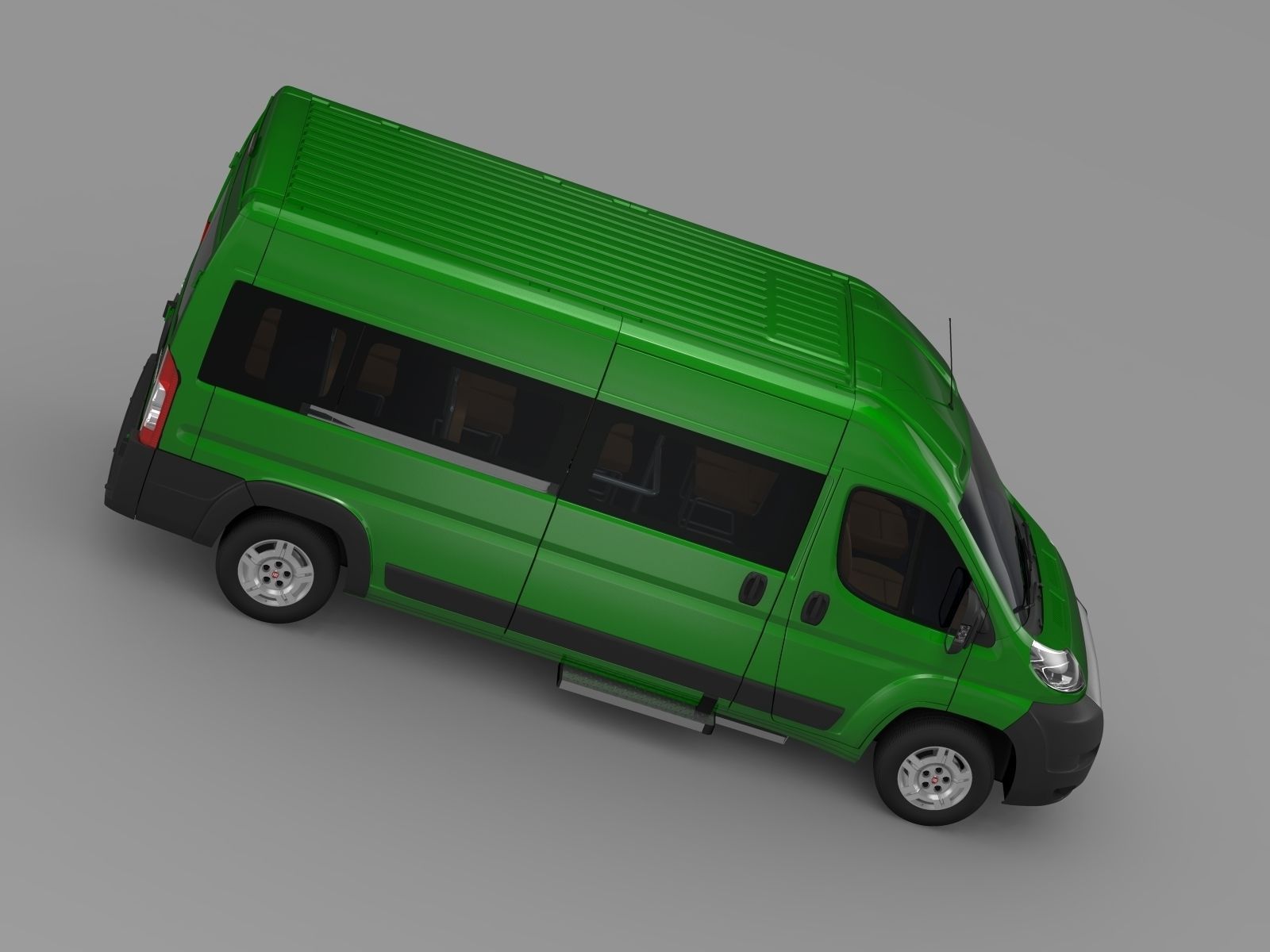 Fiat Ducato Maxi Bus L4H2 2006-2014 3D model_12