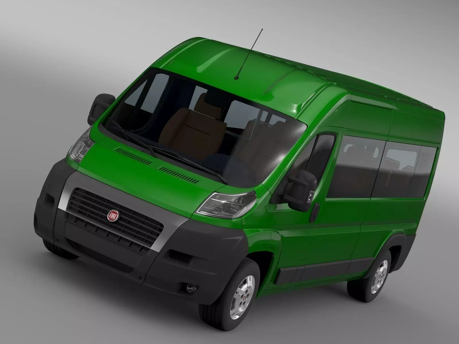 Fiat Ducato Maxi Bus L4H2 2006-2014 3D model_0