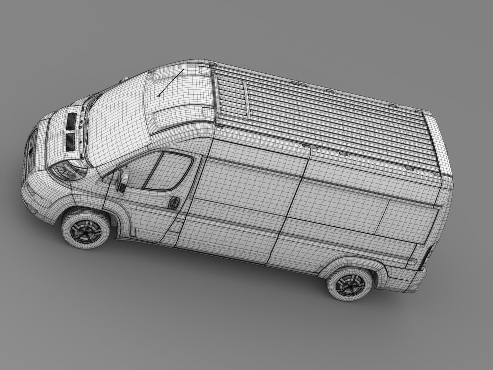 Fiat Ducato Maxi Bus L4H2 2006-2014 3D model_18