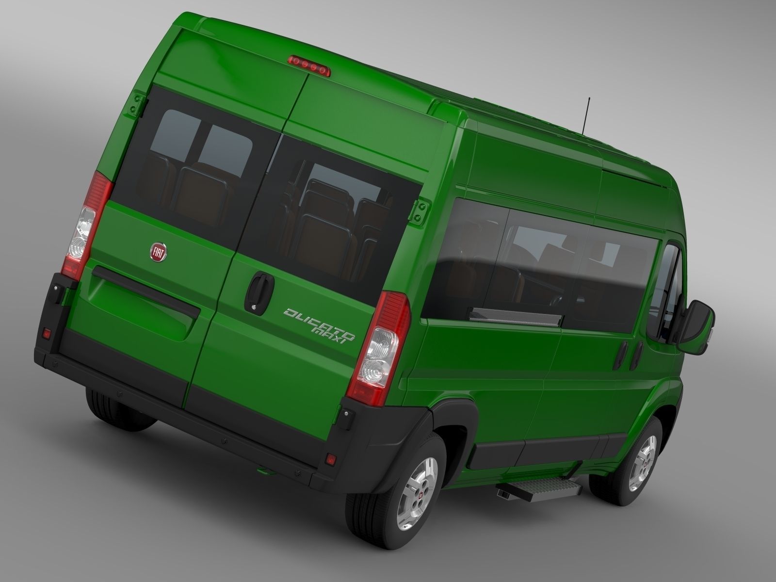 Fiat Ducato Maxi Bus L4H2 2006-2014 3D model_2