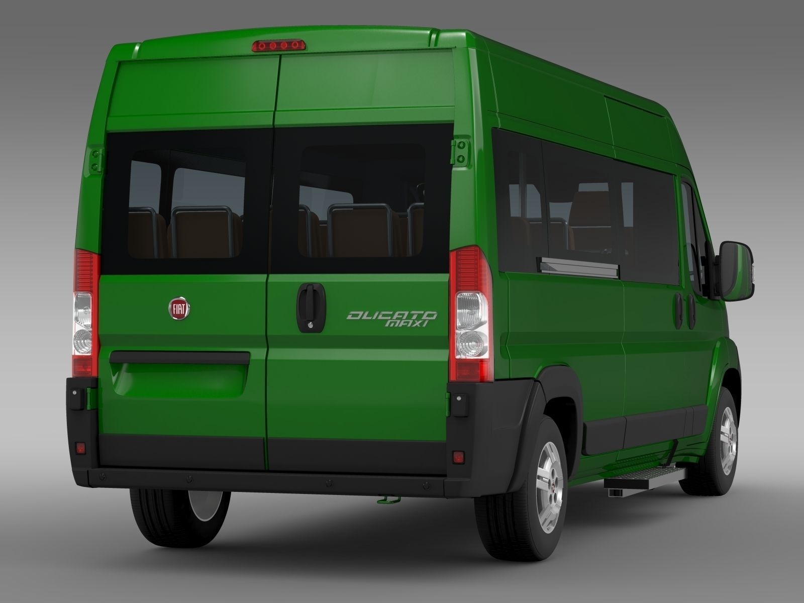 Fiat Ducato Maxi Bus L4H2 2006-2014 3D model_8