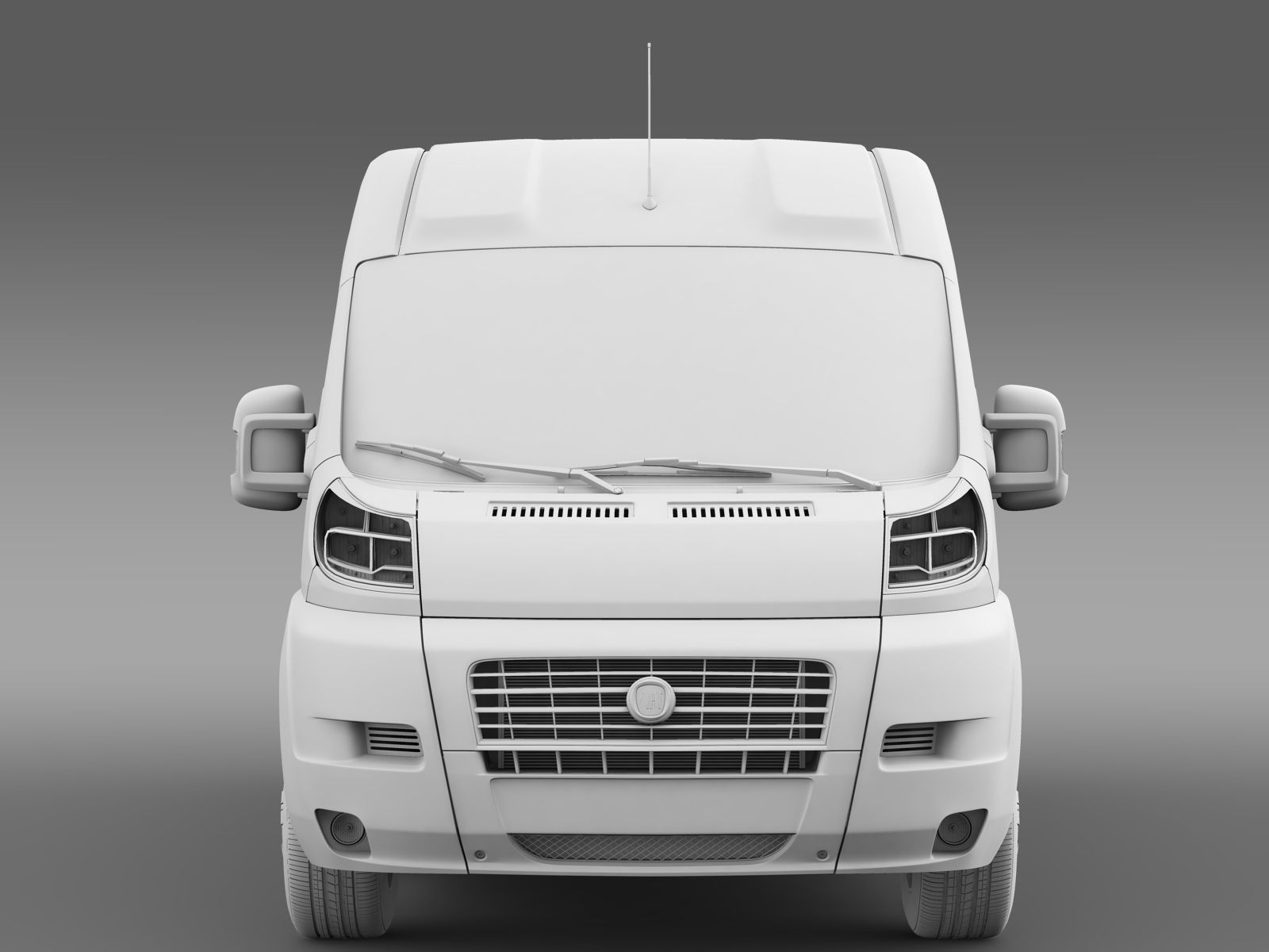 Fiat Ducato Maxi Bus L4H2 2006-2014 3D model_11