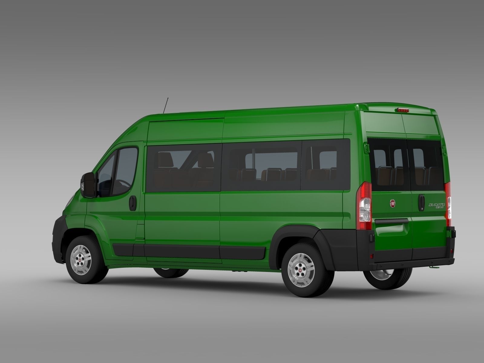 Fiat Ducato Maxi Bus L4H2 2006-2014 3D model_6