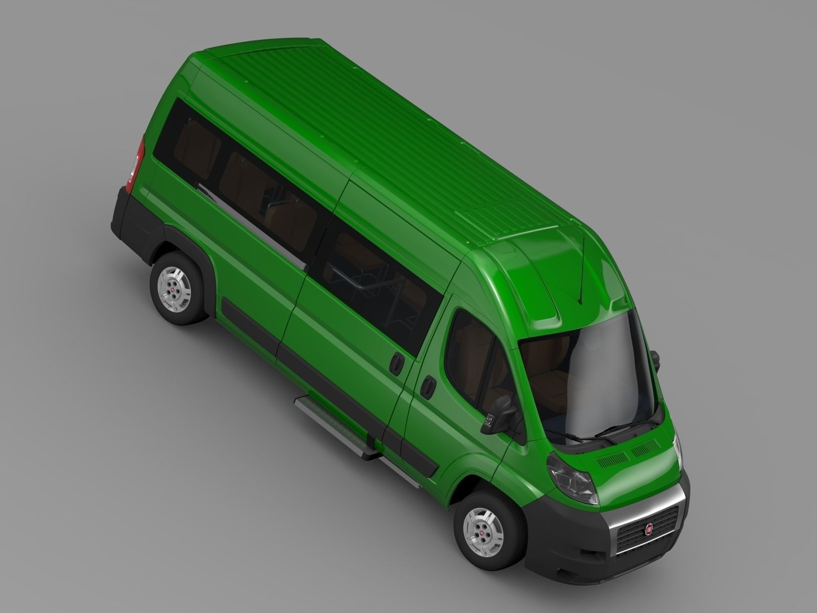 Fiat Ducato Maxi Bus L4H2 2006-2014 3D model_10