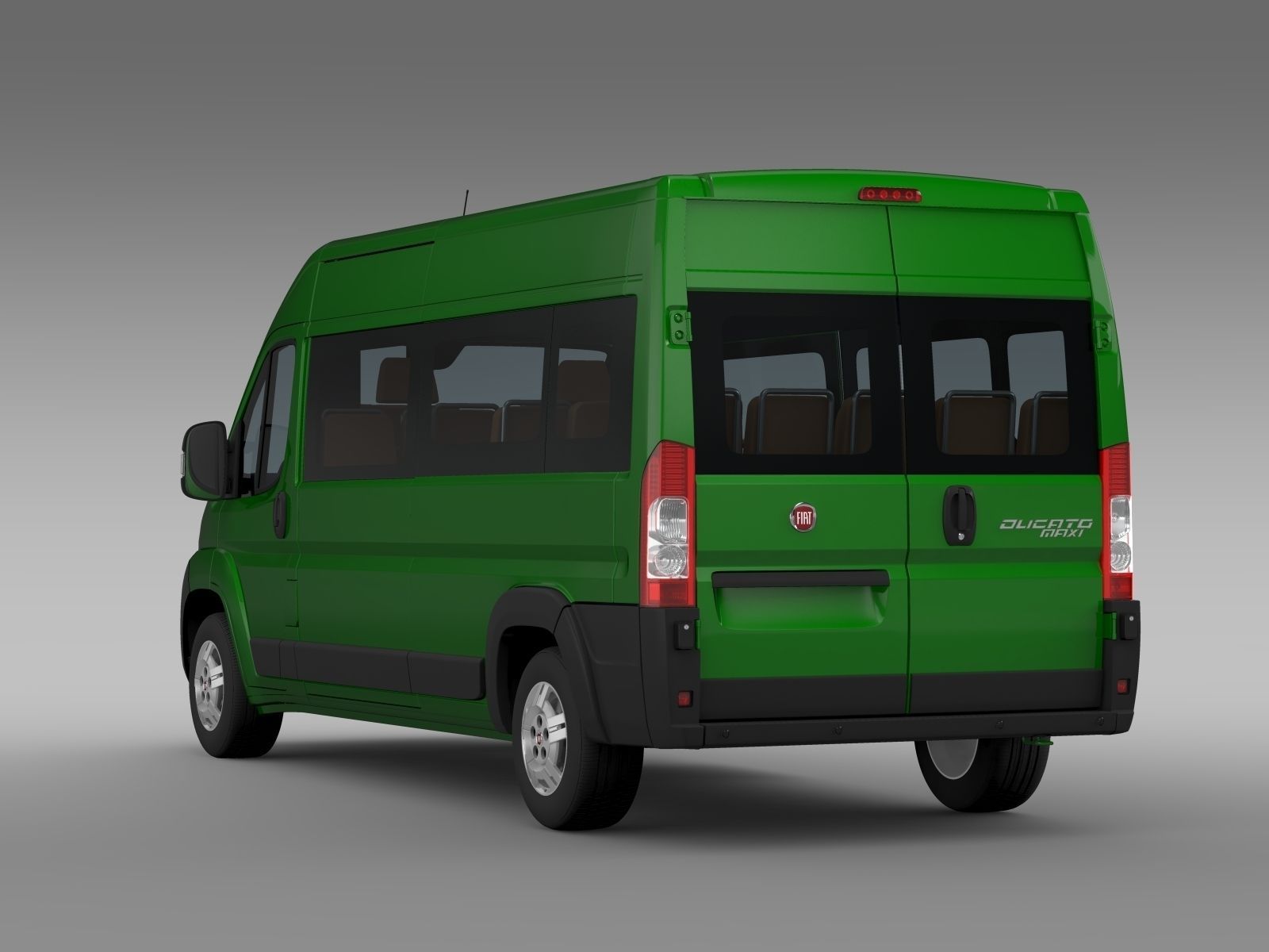Fiat Ducato Maxi Bus L4H2 2006-2014 3D model_7